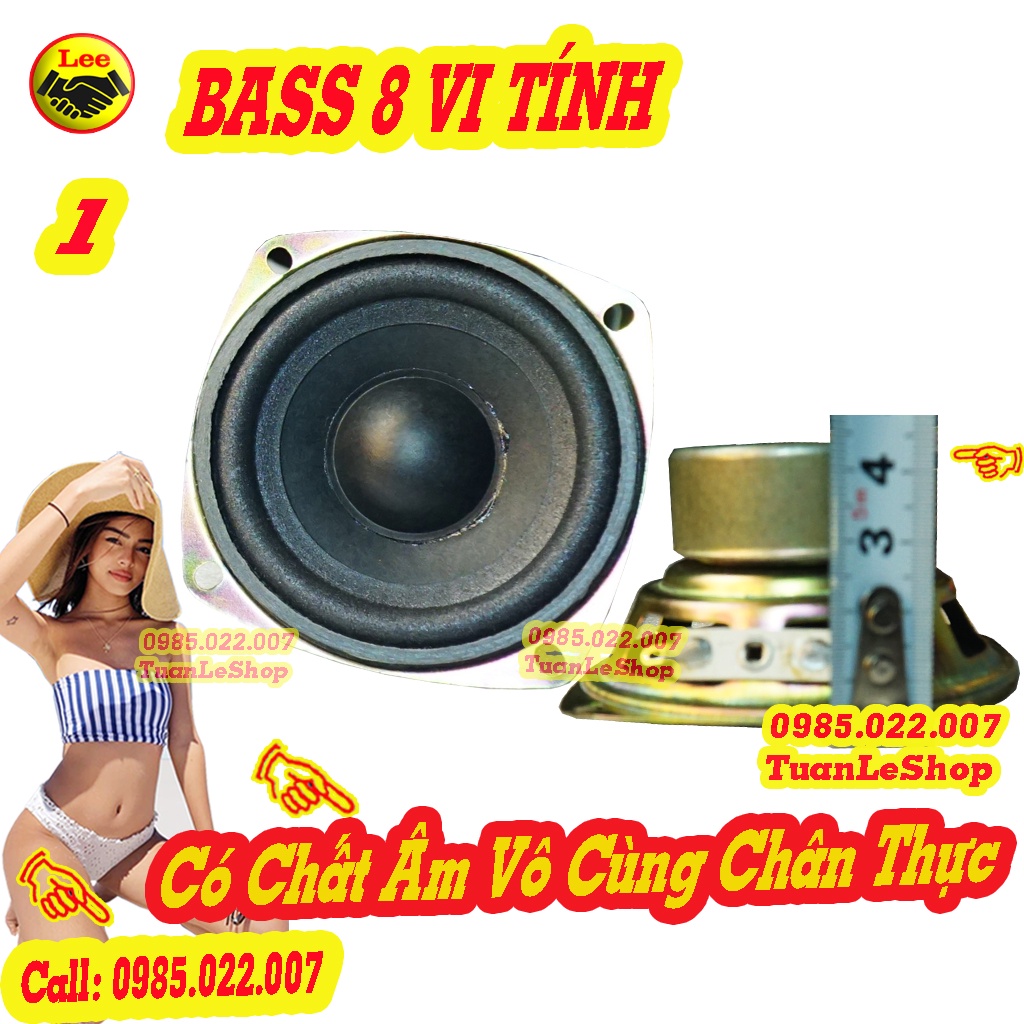 01 LOA BASS 8CM VI TÍNH – 1 CỦ LOA BASS RỜI