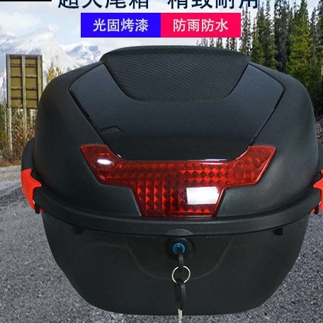 Cốp xe điện cốp sau xe máy dày hộp đựng đồ lớn