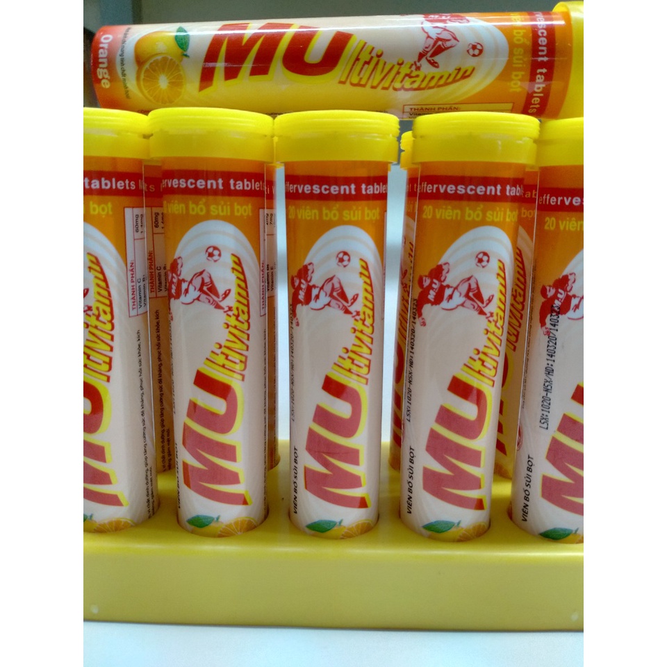 Viên sủi MULTIVITAMIN Tub 20 viên sủi bọt