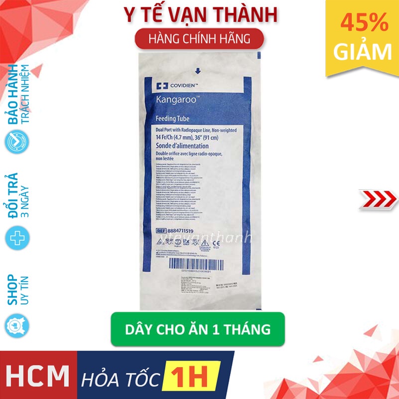 ✅ Dây Cho Ăn 1 Tháng: Covidien K.Kangaroo -VT0252