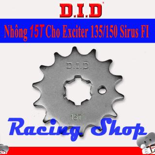 Nhông 15T cho Exciter 135 , Exciter 150 , Sirius FI - Thái Lan