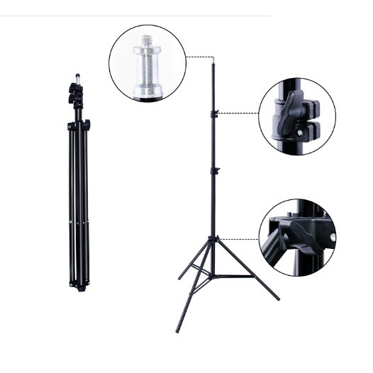 Đèn Led Live Stream , livestream 26cm Hỗ trợ ánh sáng Chụp Ảnh, Make Up Trang Điểm, Chụp ảnh sản phẩm. 3 Chế Độ Sáng