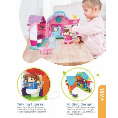 Đồ chơi ngôi nhà vui vẻ kèm đèn và nhạc huile 3128