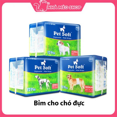 Tã bỉm vệ sinh Pet Soft miếng lẻ dùng thử