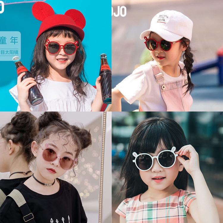 Kính Mát Chống Tia UV Trang Trí Hình Tai Thỏ Phong Cách Thời Trang 2022 sj5420