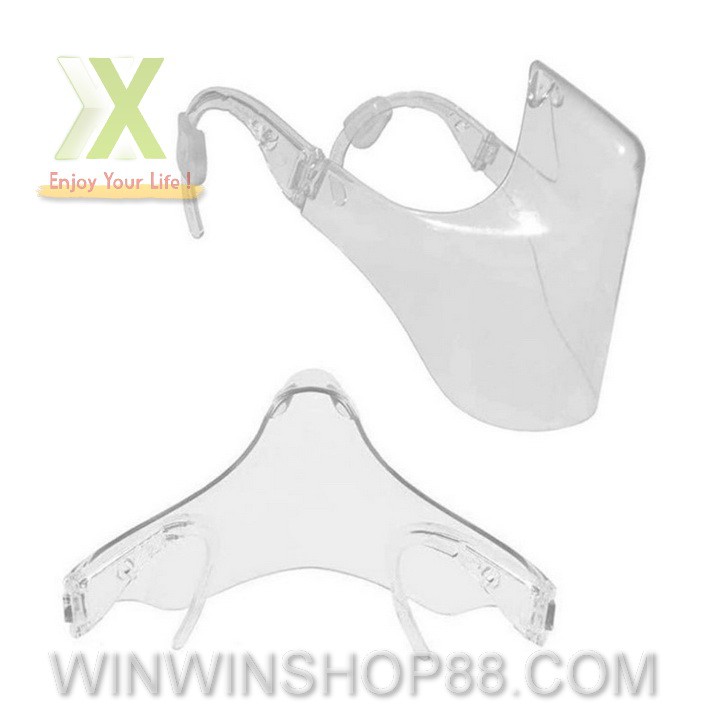 Khẩu Trang Chống Bám Hơi Nước Bằng Nhựa Trong Suốt Có Thể Tái Sử Dụng Đồ_lưu_niệm | BigBuy360 - bigbuy360.vn