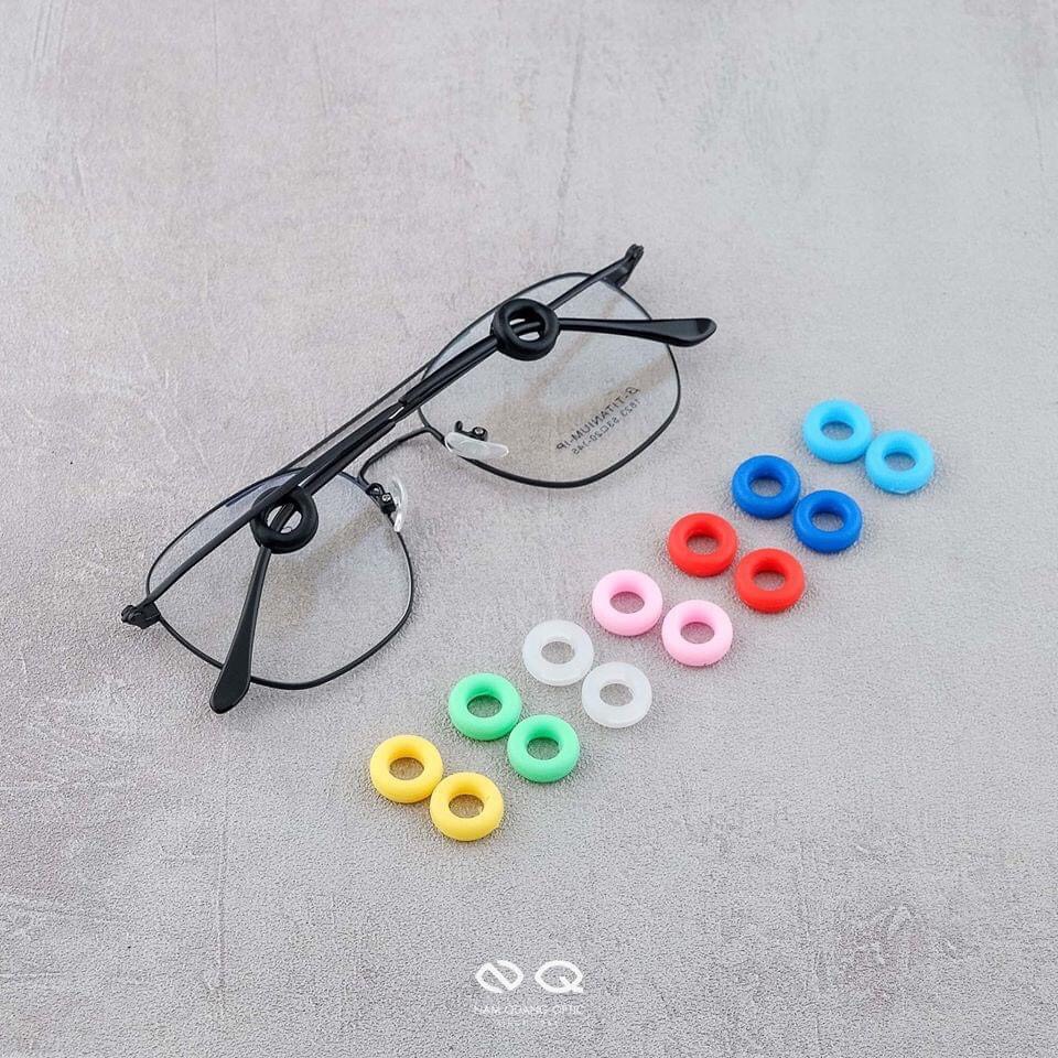 NÚT CHỐNG TRƯỢT, CHỐNG RƠI KÍNH CẬN, KÍNH MÁT KHI CHƠI THỂ THAO, VẬN ĐỘNG (1 CẶP)