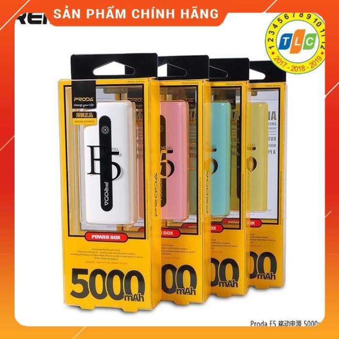 SẠC DỰ PHÒNG REMAX PRODA E5 5000mAh