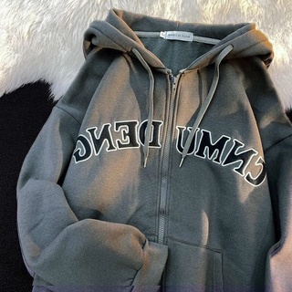 [RẺ VÔ ĐỊCH] Áo Khoác Nỉ Cnmu Unisex-Thun kiểu form rộng tay bồng in chữ vintage 3158 đường phố hàn quốc | BigBuy360 - bigbuy360.vn