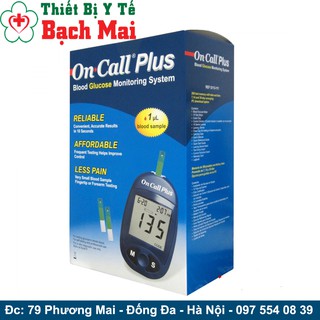 Máy Đo Đường Huyết On Call Plus Mỹ