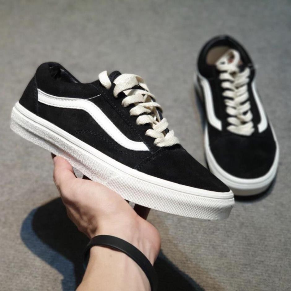 Giày lười 🧡 giá rẻ 🧡 GIÀY VANS OLD SKOOL MÀU ĐEN full box bill đủ size nam nữ