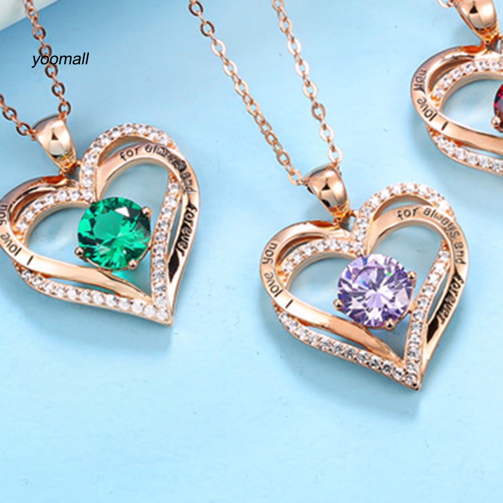 Vòng cổ Mặt Đá Lấp Lánh Có Thể Điều Chỉnh Độ Dài