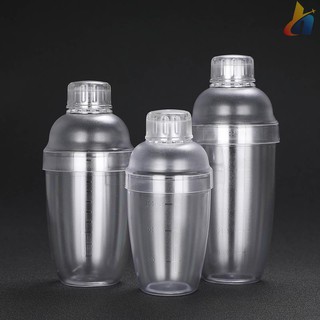 Bar Legend Trong suốt với quy mô máy pha trà nhựa nhựa PC Xueke nồi Bartender shaker