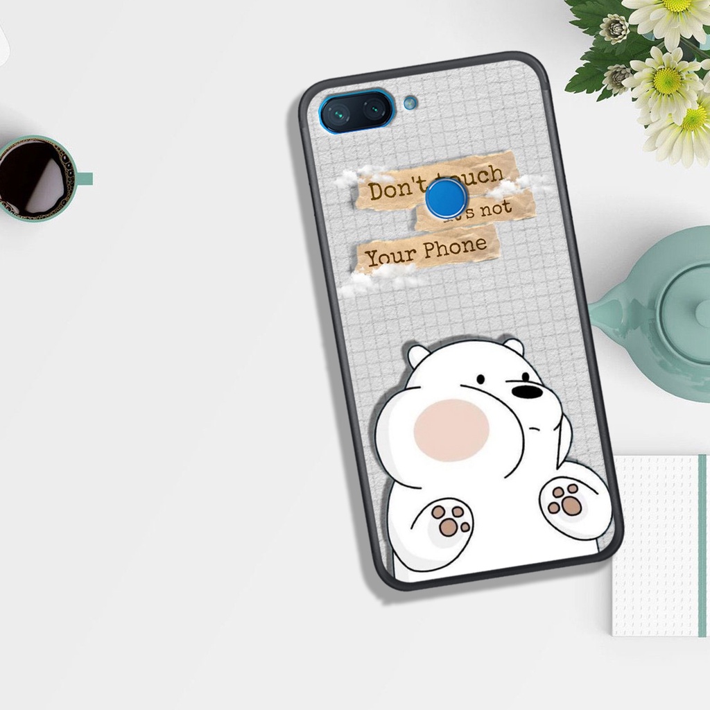 ỐP LƯNG XIAOMI MI 5X/MI A1/MI 8 LITE , IN HÌNH GẤU HAPPY, MANG LẠI NHIỀU NIỀM VUI.
