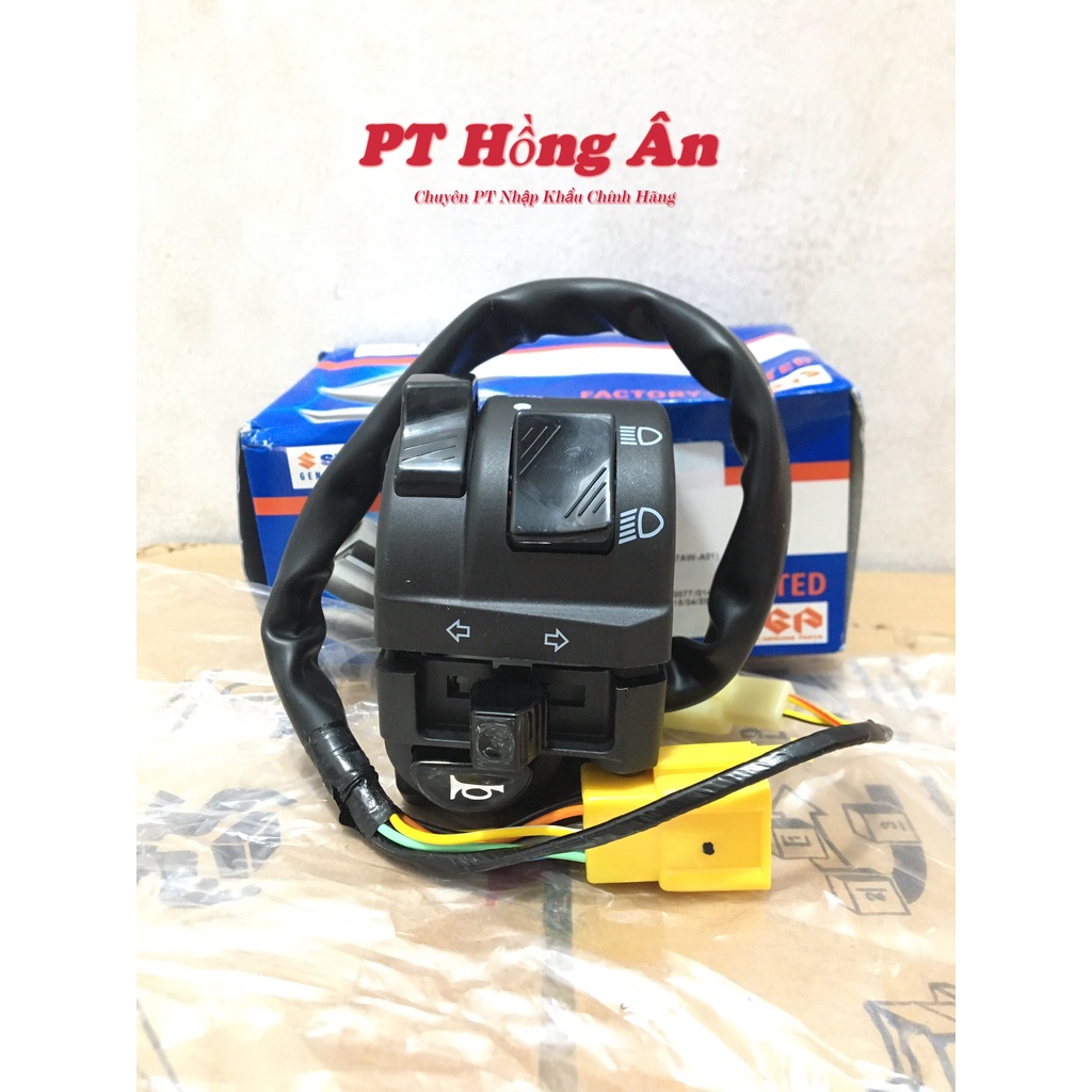 Cùm công tắc Raider Fi, Satria Fi nhập khẩu chính hãng Suzuki Indonesia - PT HỒNG ÂN