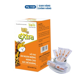 Vitamin cốm ăn ngon tăng sức đề kháng cho bé upkid extra