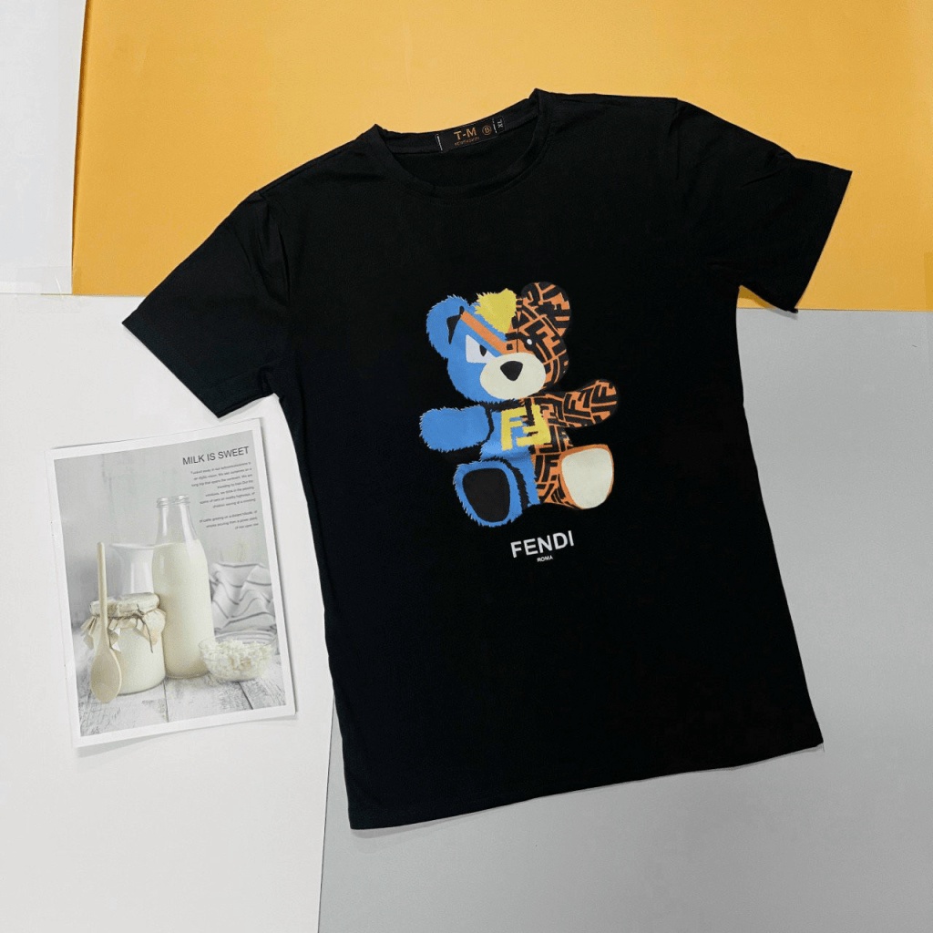 Áo Thun Nam Cổ Tròn In Gấu 3D Chất Cotton Mềm Mát Form Chuẩn Mặc Đẹp Phù Hợp Đi Học, Đi Làm Chơi Du Lịch [NEW UNISEX]