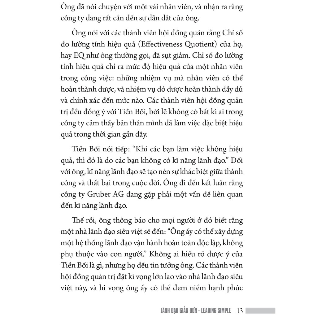 Sách- Leading Simple - Lãnh Đạo Giản Đơn