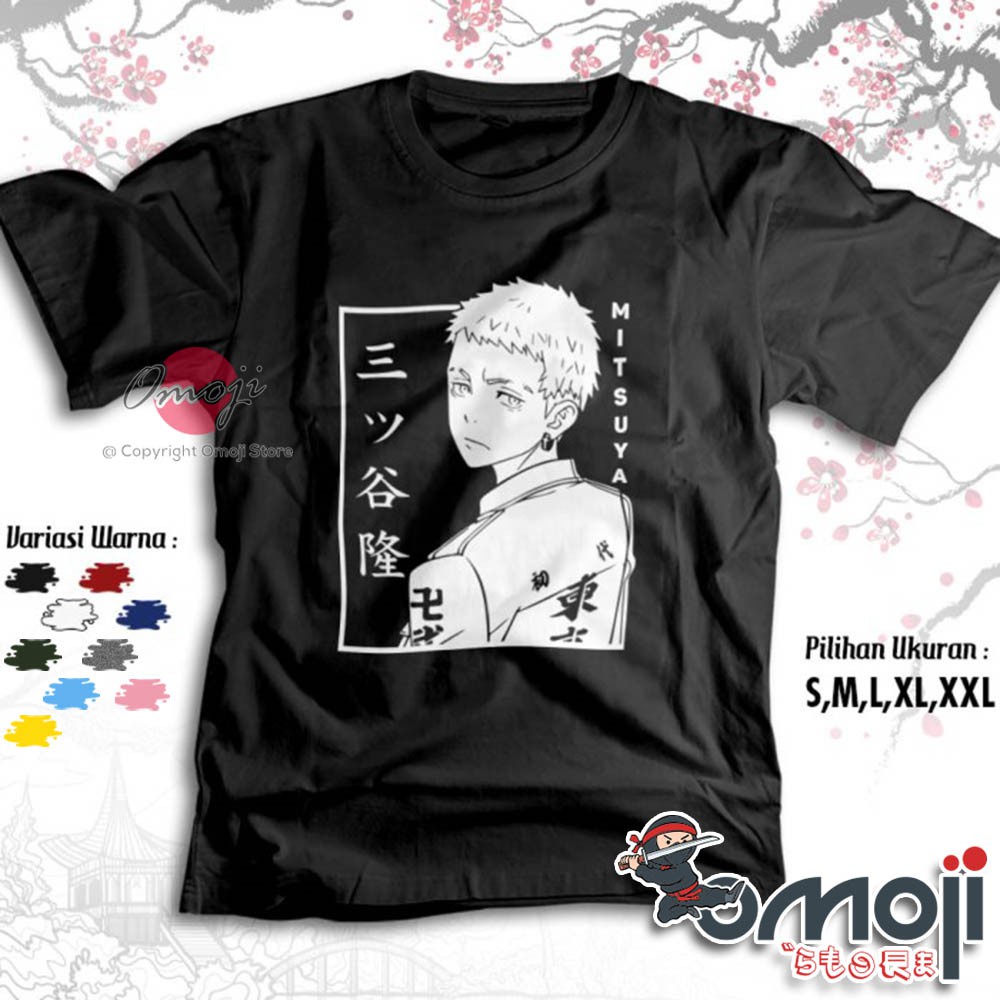 (SALE HOT) Áo thun in hình Tokyo REVENGERS Anime T-Shirt TAKASHI MITSUYA TOKYO MANJI GANG độc đẹp