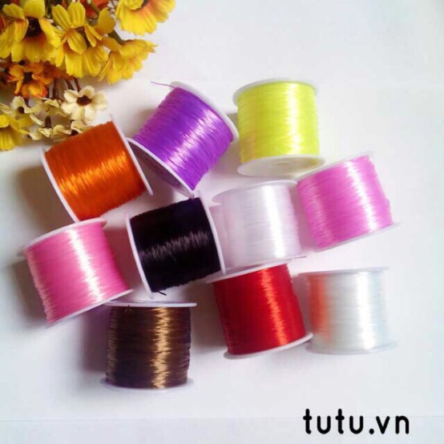 Cuộn dây cước chun co dãn để xâu vòng tay | BigBuy360 - bigbuy360.vn