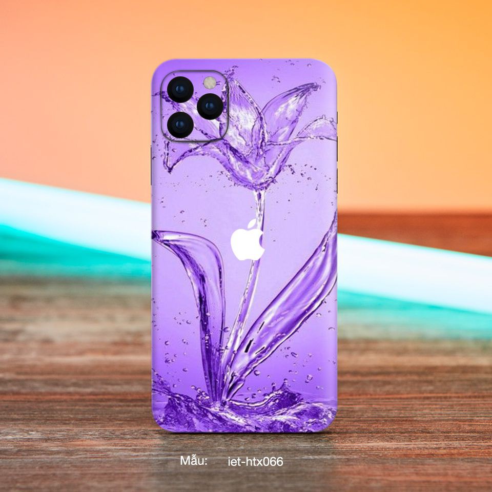 Miếng dán skin iPhone 7/7Plus - 8/ 8Plus - X/XS/XSMax - 11/11 Pro - in hình đa dạng theo yêu cầu