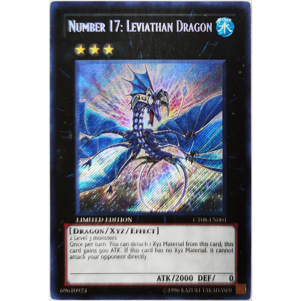 Number 17: Leviathan Dragon |EN| Secret Rare (ZEXAL)