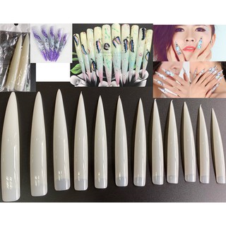 Móng Mẫu Nghệ Thuật Siêu Dài Nhọn - Lẻ 1 Túi