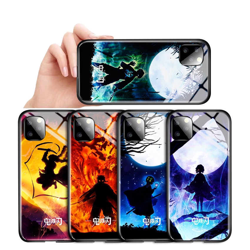 iPhone SE 2020 5 5S SE 6 6S 7 8 Plus 2 + For Phone Case Demon Slayer Anime Devils Blade Sumijiro Nezuko Hard Casing