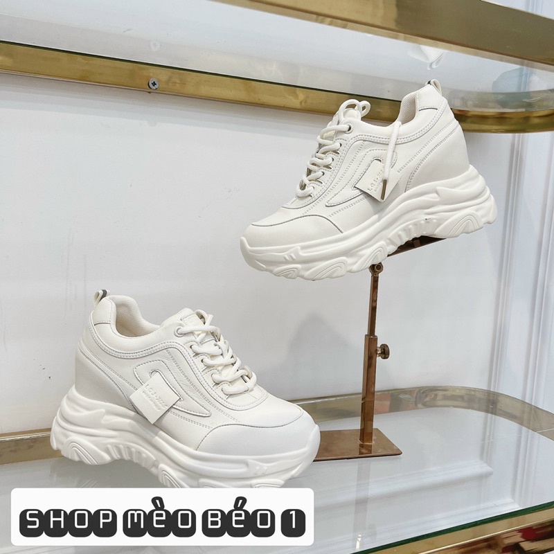 Giày thể thao độn đế viền tem đế cao fullbox hàng quảng châu cao cấp