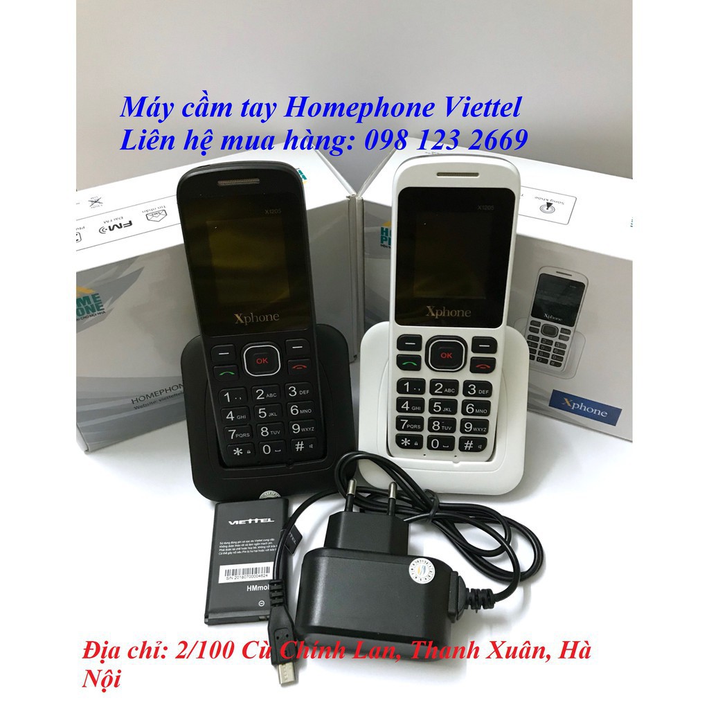 Máy Điện Thoại Homephone Viettel V1206 ( cũ ), X1205, Gphone Vnpt ETS3023+