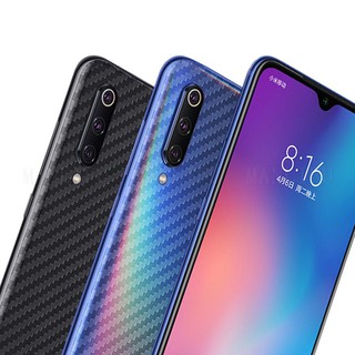 Miếng dán mặt lưng vân cacbon Xiaomi Mi 9 / Mi 9Se