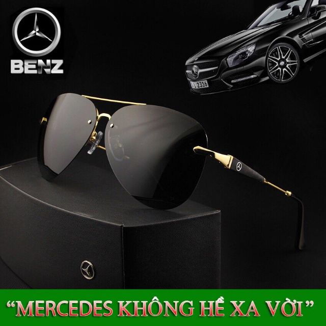 Mắt kính Mercedes cao cấp hàng công ty siêu bền MK915