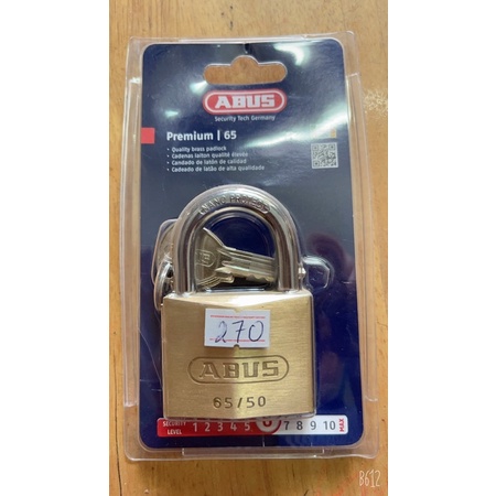 ổ KHÓA treo ĐỒNG ABUS 65/50- 65/60 hàng xịn nhập đức