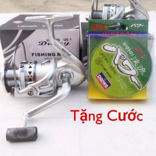 Máy Câu Daicy JK Cối Kim Loại Tặng Kèm Cước Daiwa 100m