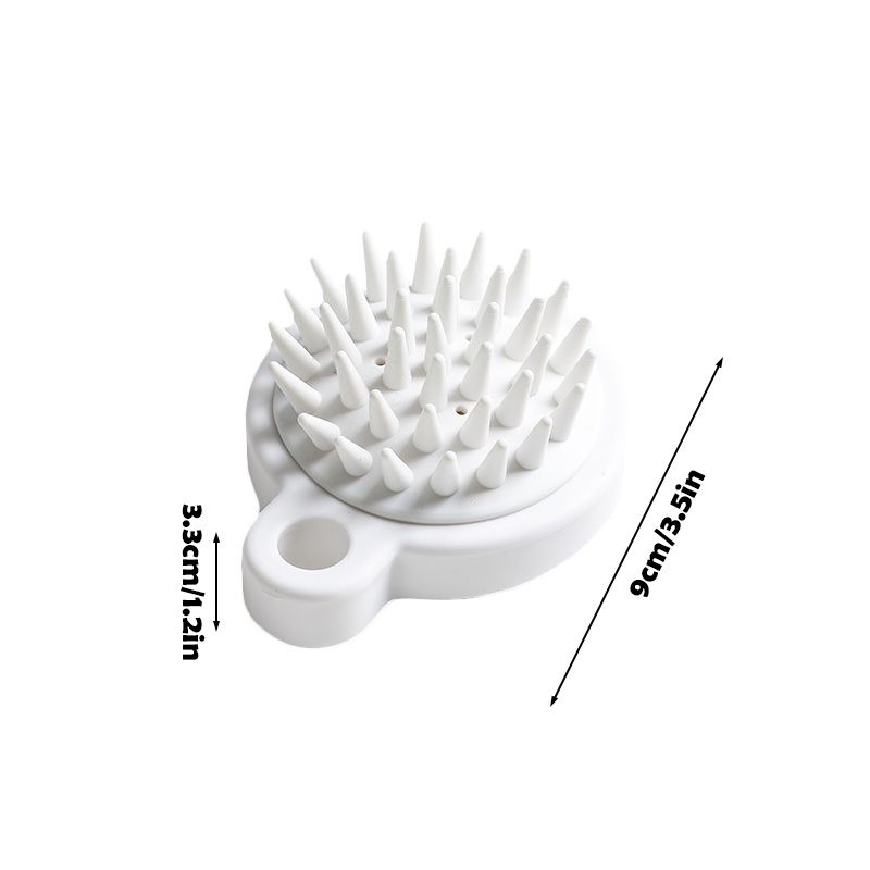 Bàn Chải Silicone Dùng Mát Xa Da Đầu Khi Tắm Tiện Dụng