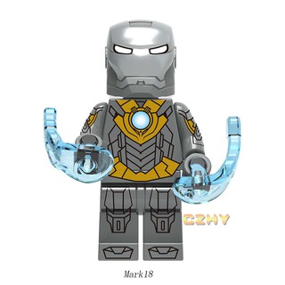 Bộ Đồ Chơi Lắp Ráp Mô Hình Mini Iron Hero Mark 35