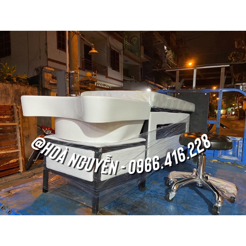 Giường gội đầu bồn sứ tai thỏ