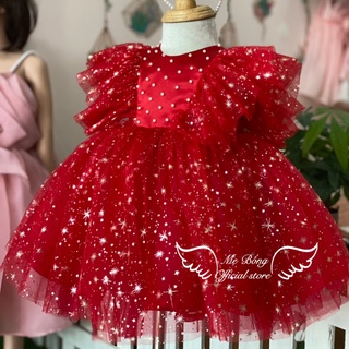 Váy công chúa ong ánh noel -đầm công chúa thiết kế -thời trang cho bé-Váy thiết kế-Đầm thiết kế-Mẹ BốngPrincess dress