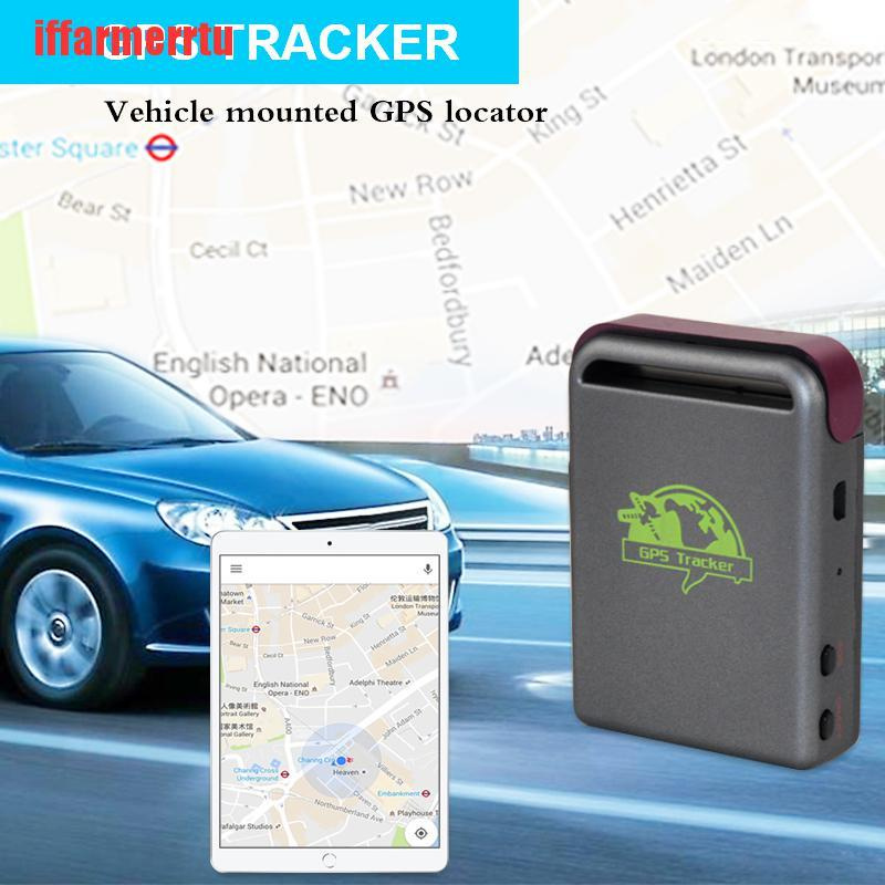 {iffarmerrtu}Portable Car GPS Tracker Personal Drone Tracking Device System TK102 Real Time HZQ