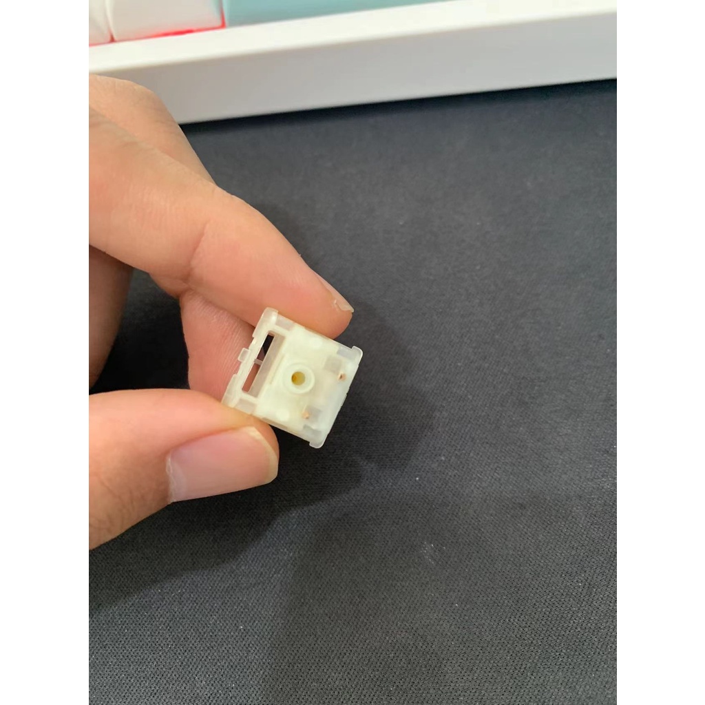 Gateron Cap Yellow Switch/Milky Switch Lubed 5Pin For Mechanical Keyboard