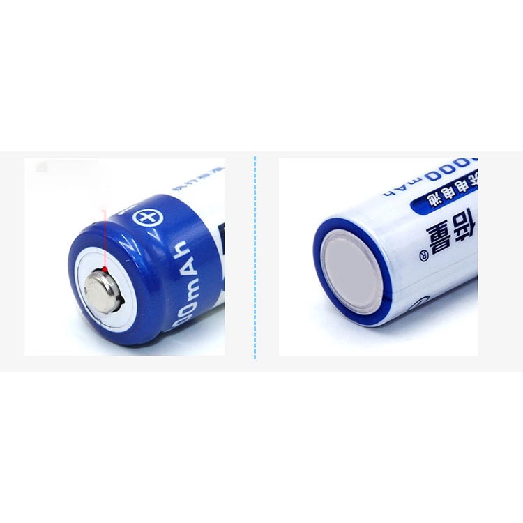 Hộp 4 pin tiểu sạc aa 1200 mah - Pin tiểu 2a sạc 1200mah Doublepow- Dung lượng thực- SẢN PHẨM CHÍNH HÃNG