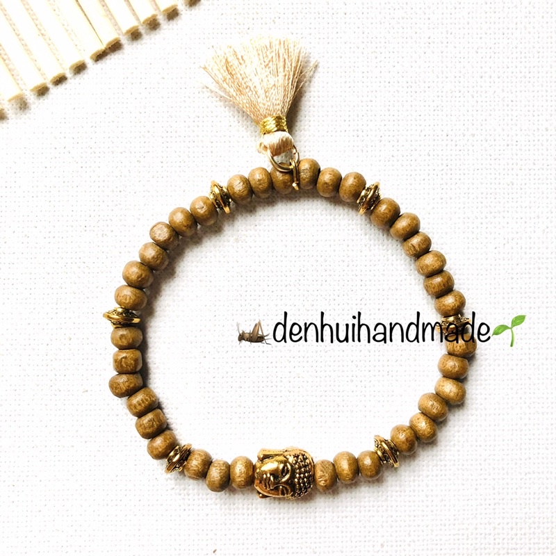 Lắc Tay Chuỗi Hạt Gỗ Tịnh Tâm 🦗denhuihandmade☘️