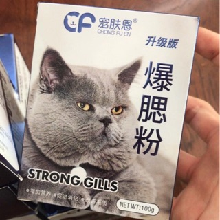 Bột tăng nọng Strong Gills cho mèo