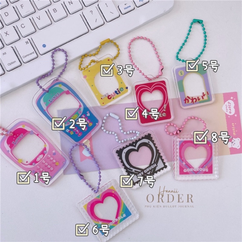 Keyring dạng khung ảnh xinh xẻo