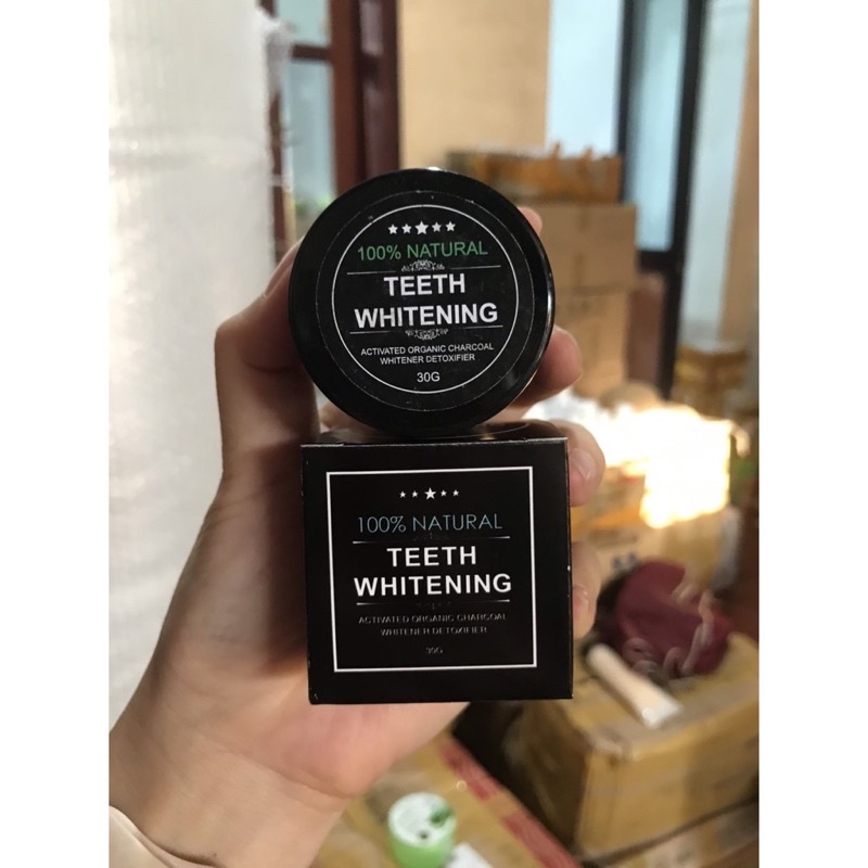 Bột trắng răng than tre hoạt tính