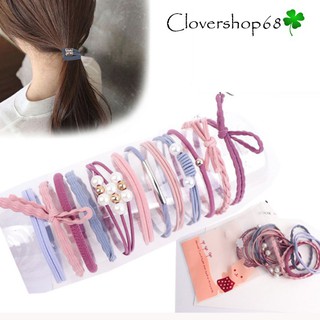Hộp 12 chun buộc tóc hàn quốc