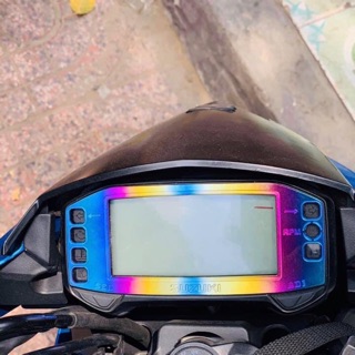 Miếng ốp titan đồng hồ Satria - Suzuki