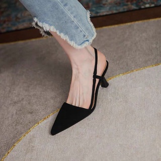 SANDAL SLINGBACK CAPELLA  MŨI NHỌN GÓT 7P