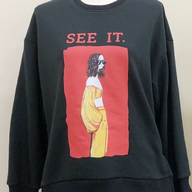 Áo Nỉ dài tay cổ tròn See it Méo Shop | BigBuy360 - bigbuy360.vn