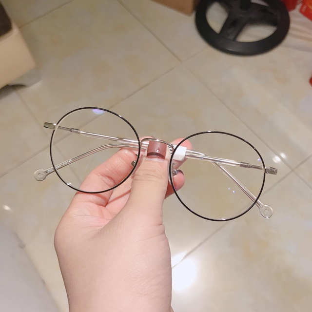 [ Ảnh thật ] Kính gọng Mắt tròn Vintage Kim loại KOREA - 1 | BigBuy360 - bigbuy360.vn